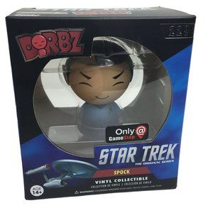 Funko Dorbz Star Trek Spock Gamestop Exclusive #229 Vaulted The Original Series